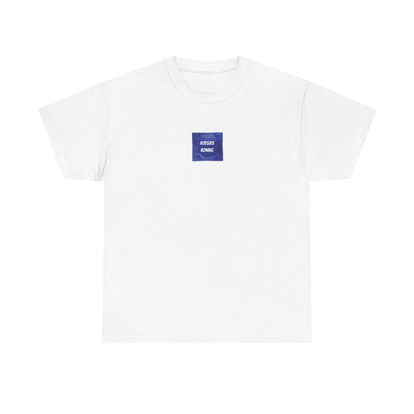 DWARS DOOR HET CONDOOMPJE HEEN™ - T-SHIRT