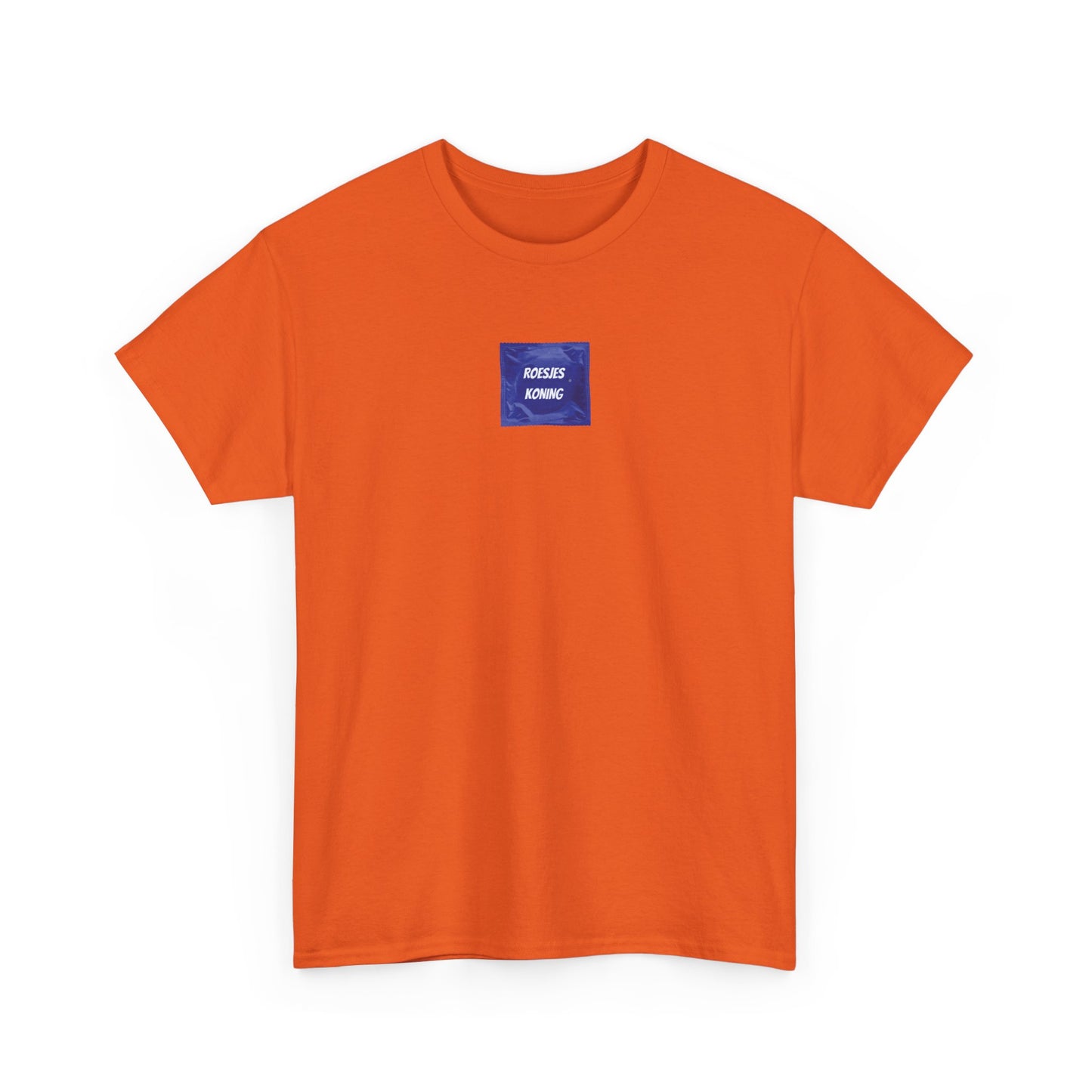 DWARS DOOR HET CONDOOMPJE HEEN™ - KONINGSDAG T-SHIRT